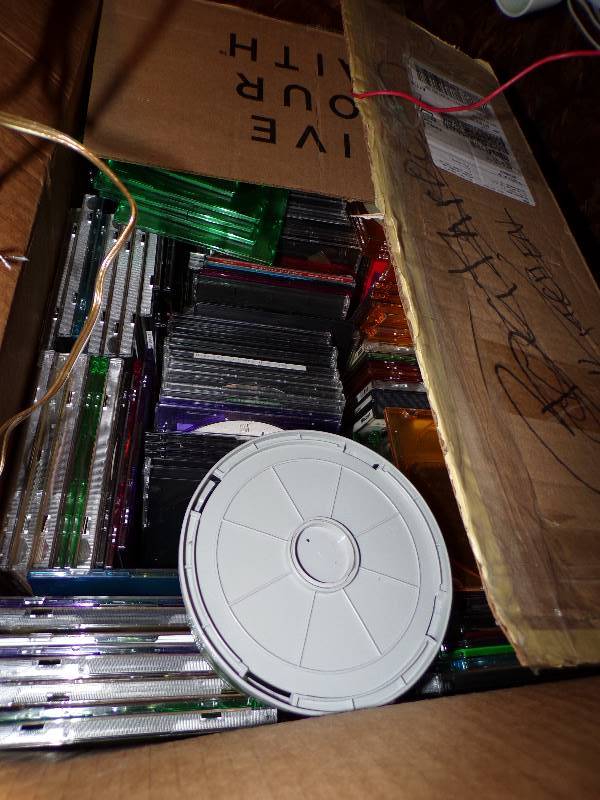 lot 1894 image: Box of CD Cases