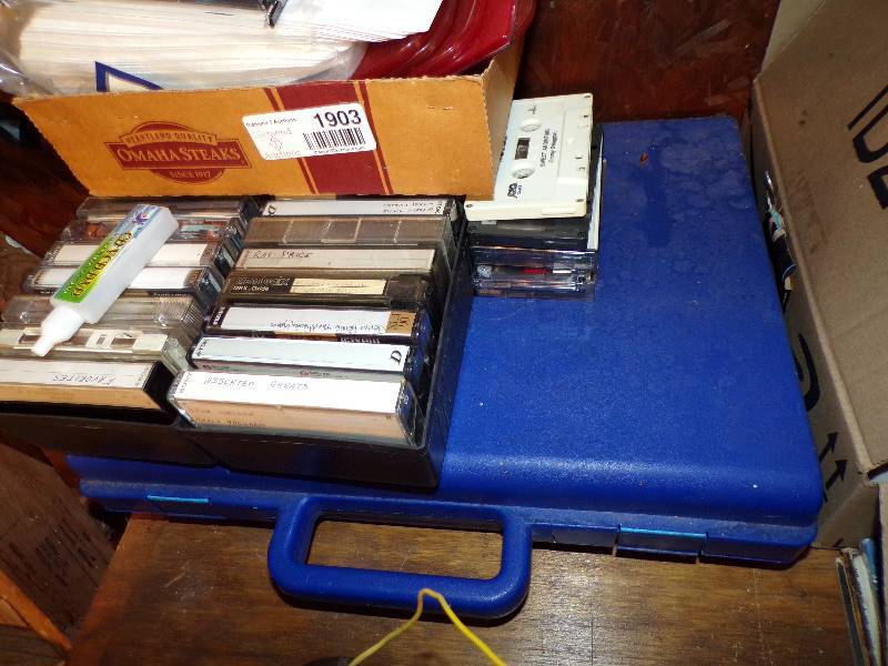 lot 1903 image: Cassette Tapes etc.