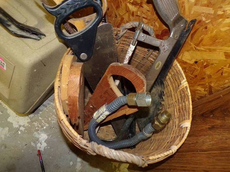 lot 2023 image: Misc. Hand Saws