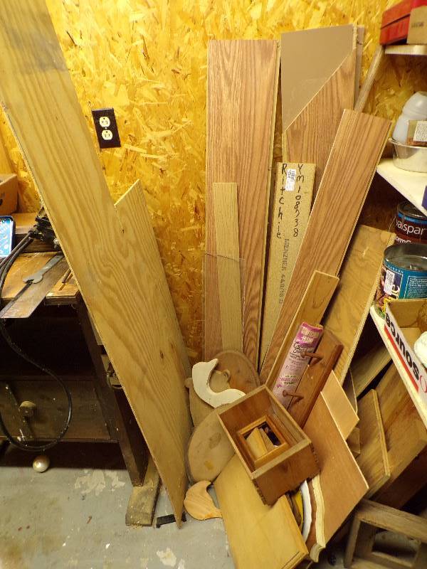 lot 2025 image: Crafters Misc. Wood
