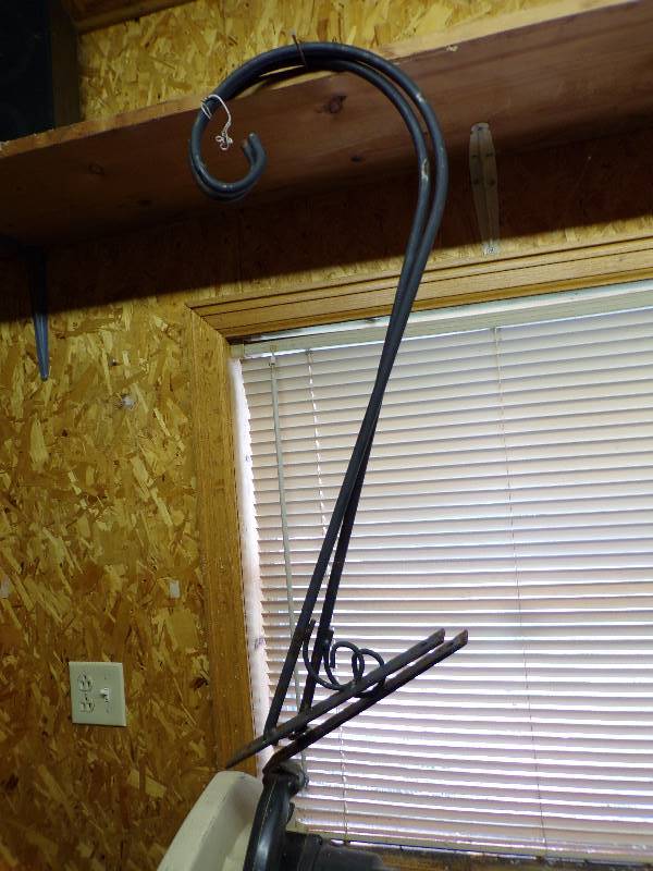 lot 2030 image: 2 Wall Mount Shepards Hooks