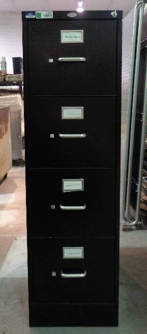 Office Depot 4 Drawer Vertical File Cabinet Locking File Cabinet