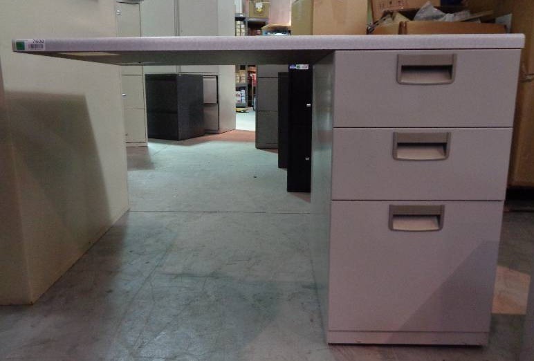 Steelcase Bw4224 3 Drawer File Cabinet Desk For Panel Cubicle