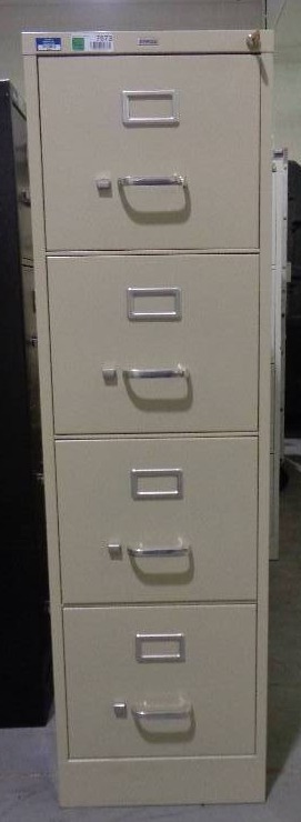 Staples 4 Drawer Vertical Metal File Cabinet Locking File Cabinet