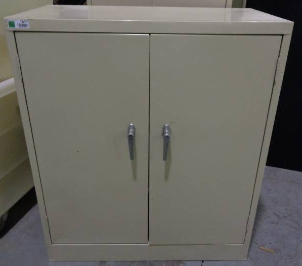 Metal 2 Door Storage Cabinet Office Furniture File Cabinets