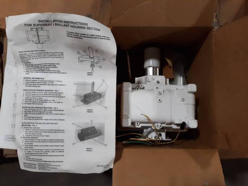 lot 5338 image: (2) Superbad Ballast Housing Section