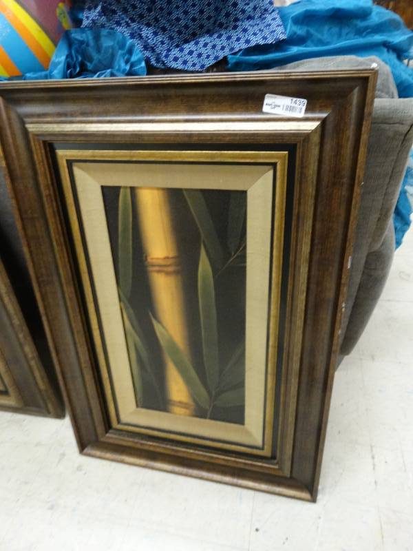 lot 1439 image: 1 of 2 Bamboo Art Work