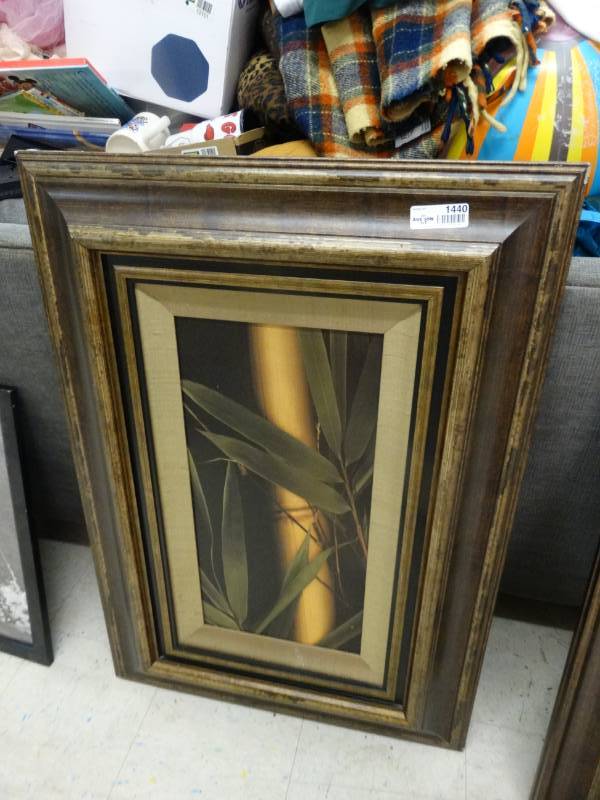 lot 1440 image: 2 of 2 Bamboo Art Work