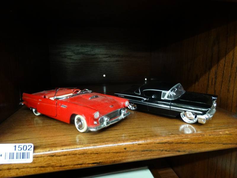 lot 1502 image: 2 die cast car models