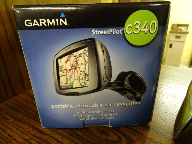 lot 1589 image: Garmin street pilot C340 GPS unit