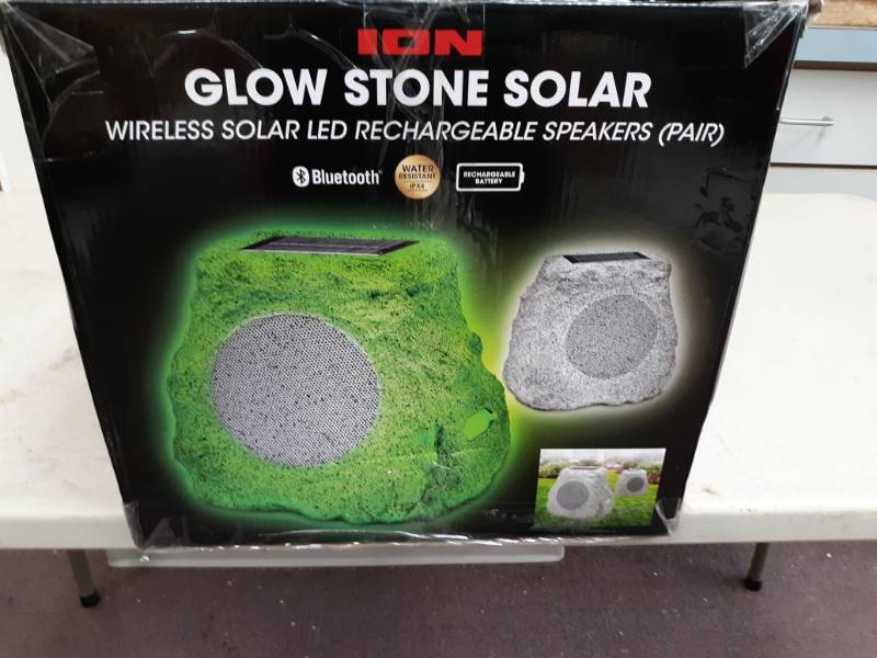 glowstone solar speakers