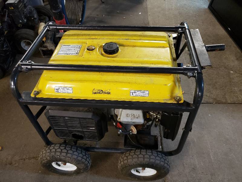 lot 1358 image: HawkPower Hpe5800 Generator