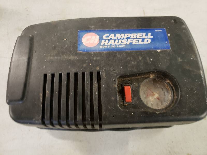 lot 1394 image: Campbell Hausfeld Portable air compressor
