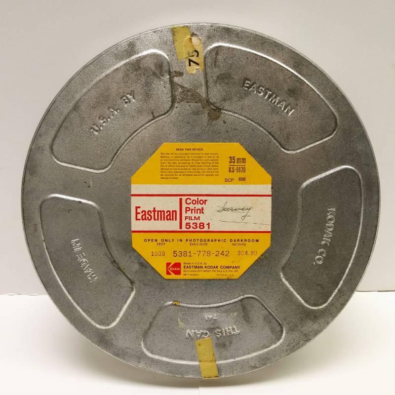 Vintage Kodak Eastman Movie Reel Case- Decor Idea