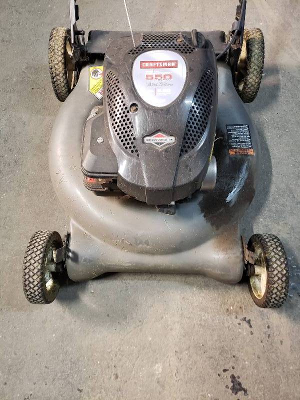 Craftsman silver 2025 5.50 lawn mower