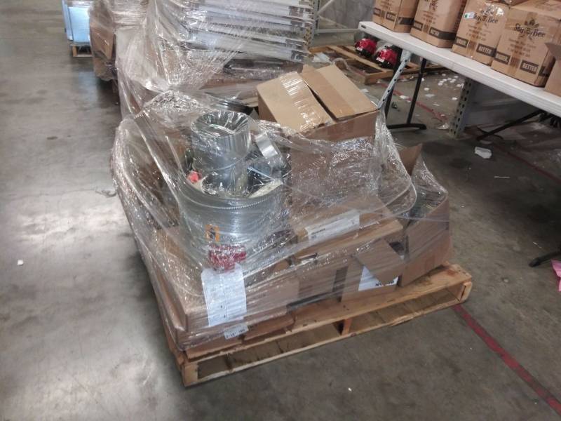 lot 4625 image: Pallet of Misc. HVAC Items