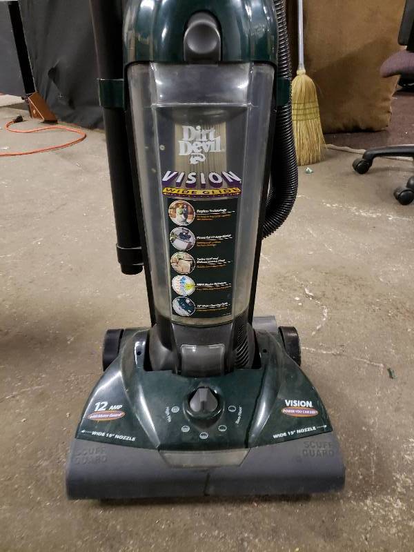 Dirt Devil Vision Wide Glide Vacuum 