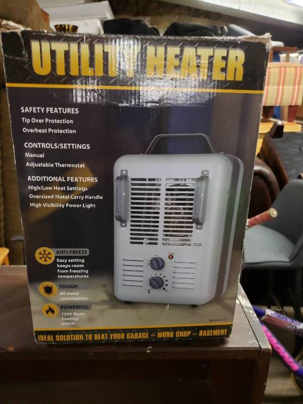 lot 1483 image: Utility Heater