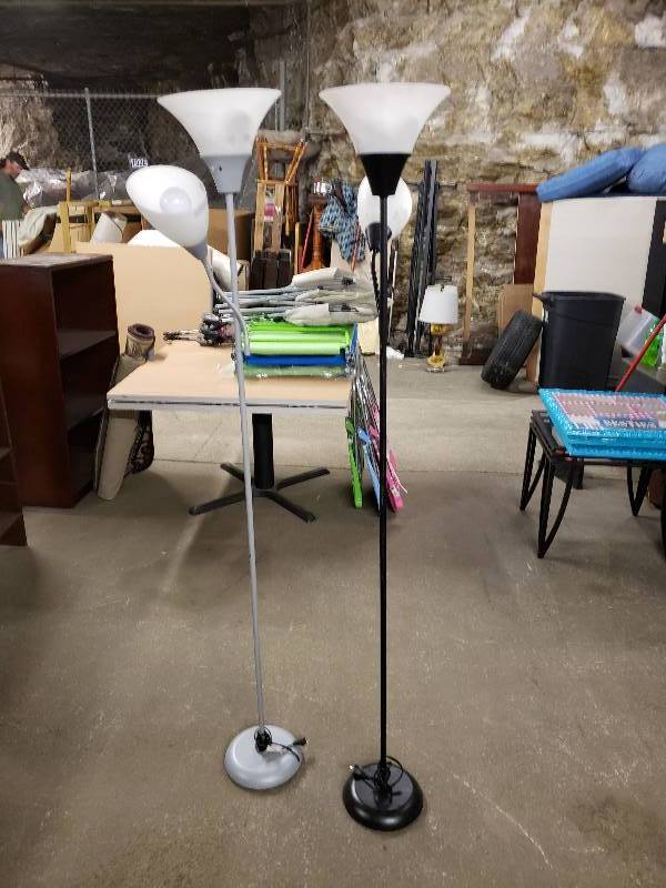 lot 1481 image: Pair of Floor Lamps