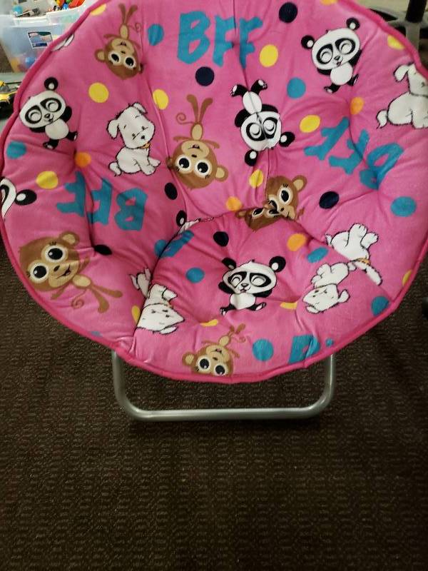 lot 1488 image: Childs Round Pappassan Chair