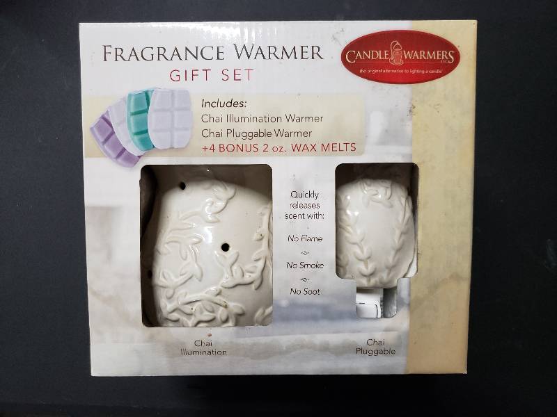 lot 9355 image: Fragrance Candle Warmer Set