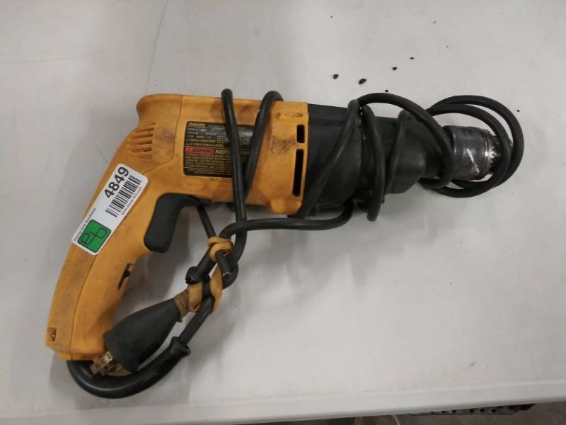 lot 4849 image: DW505 12 (13MM) VSR DUAL RANGE HAMMERDRILL
