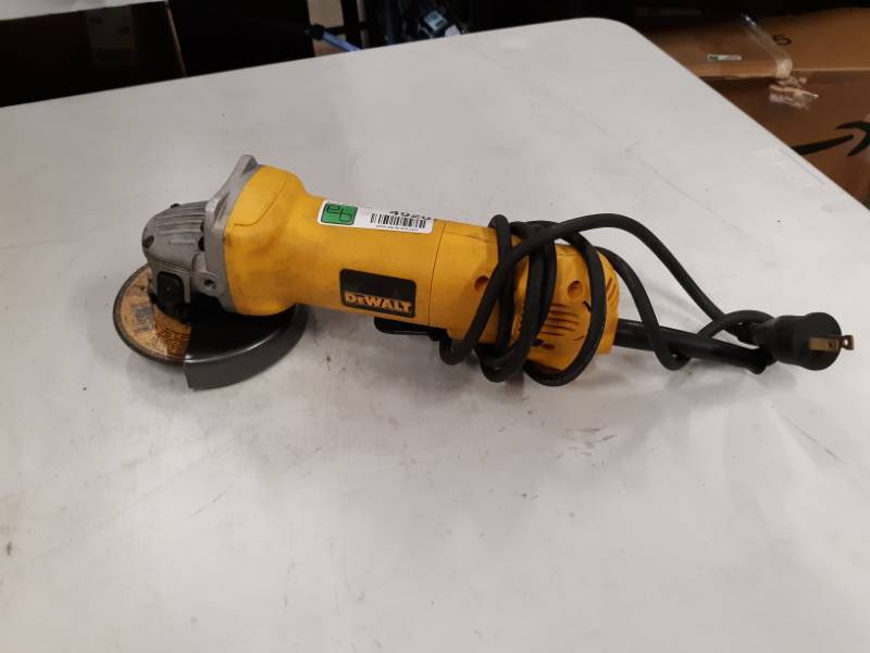 lot 4920 image: D28402 4-12 (115MM) SMALL ANGLE GRINDER