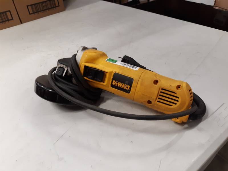 lot 4930 image: D28110 4-12 (115MM) SMALL ANGLE GRINDER