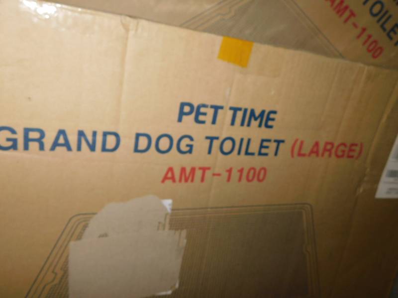 pet time grand dog toilet