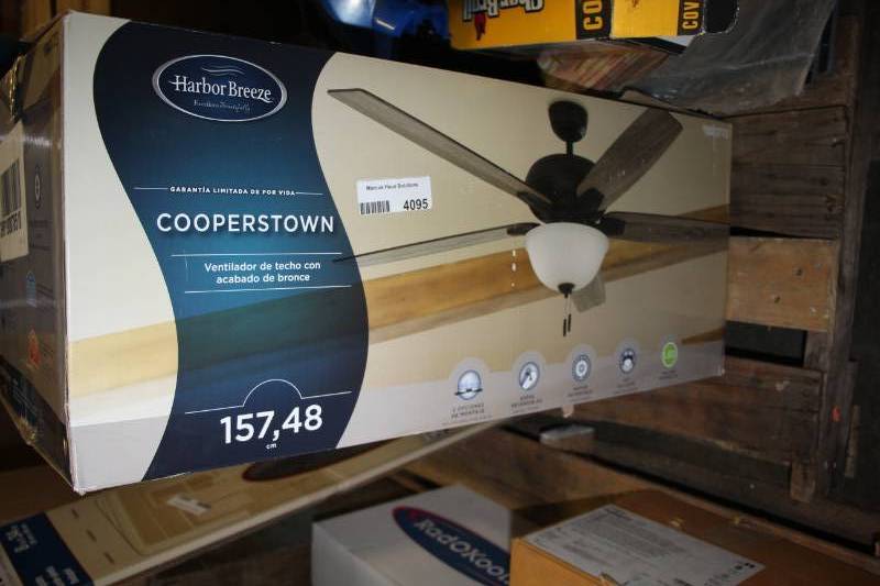 lot 4095 image: Copperstown Ceiling Fan