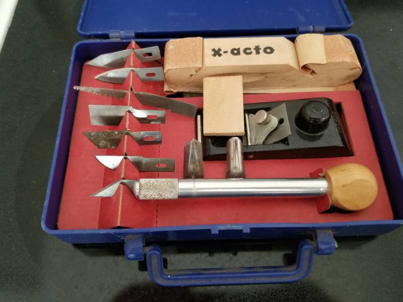 lot 52 image: X-acto Knife  Plane Set in Box