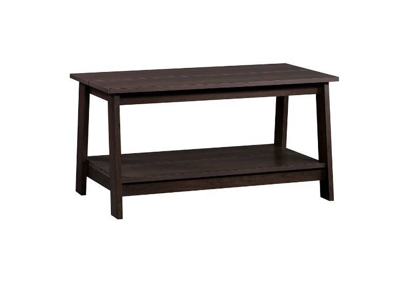 lot 7755 image: Trestle Coffee Table Espresso - Room Essentials