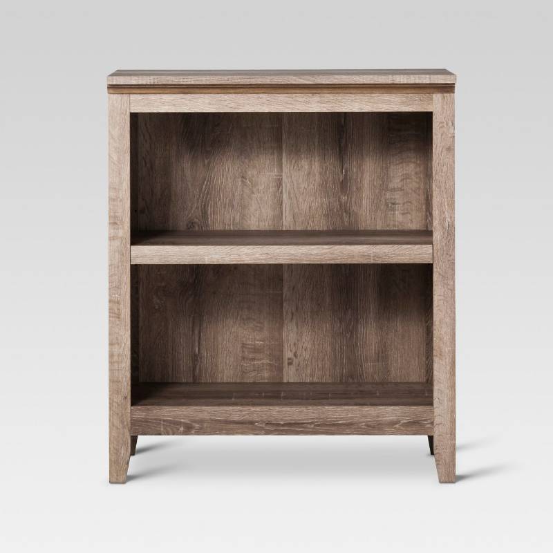 lot 7789 image: 36 Carson 2 Shelf Bookcase - Threshold