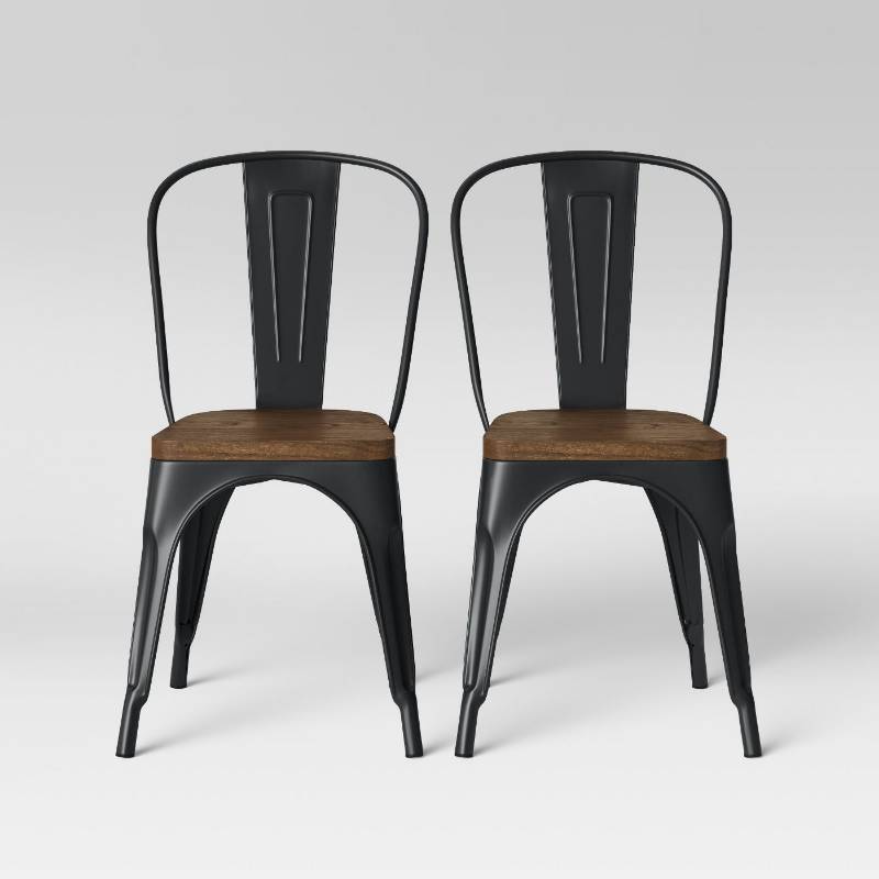 lot 7795 image: Carlisle High Back Dining Chair - Threshold