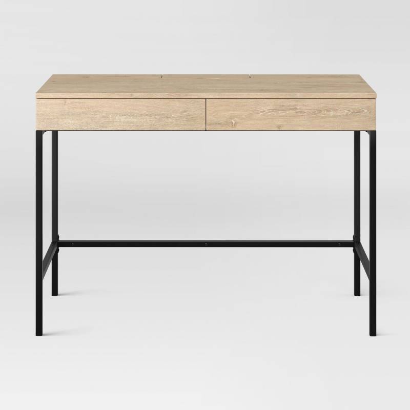 lot 7822 image: Loring Writing Desk, Vintage Oak - Project 62