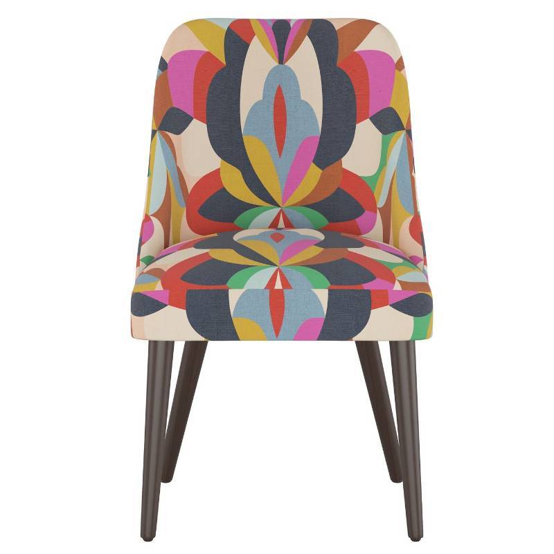 lot 7838 image: Geller Modern Dining Chair, Bold Print - Project 62