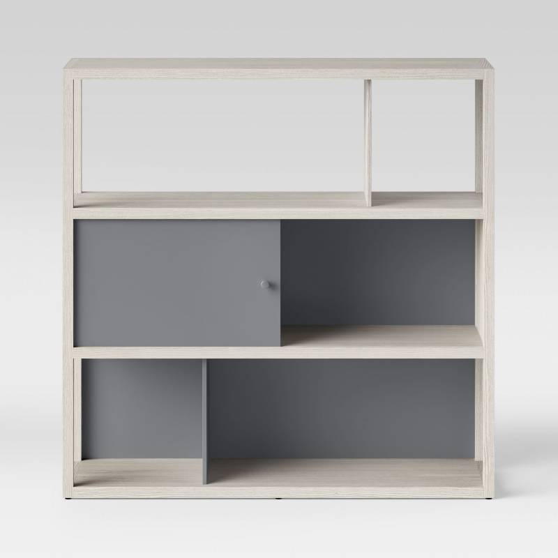 lot 7897 image: 49.8 Siebert 3 Shelf Horizontal Bookcase - Project 62