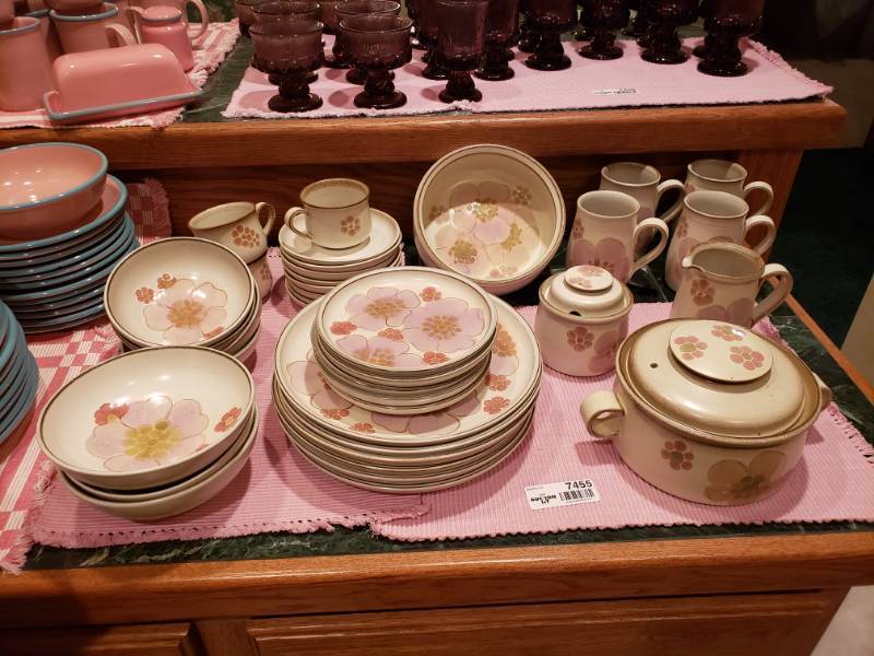 lot 7455 image: Denby Pottery set.