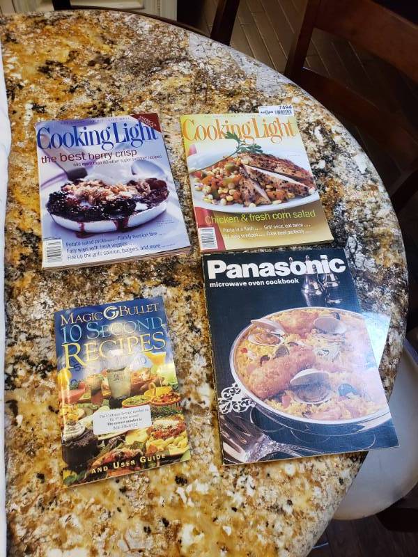 lot 7494 image: 4 cook recipes booksmagazines.