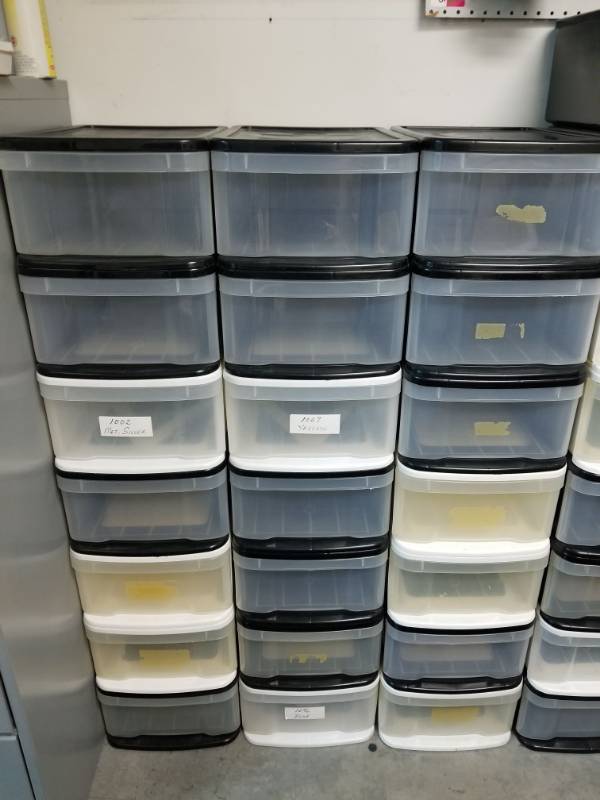 lot 2345 image: (8) Pull Out Drawer Containers