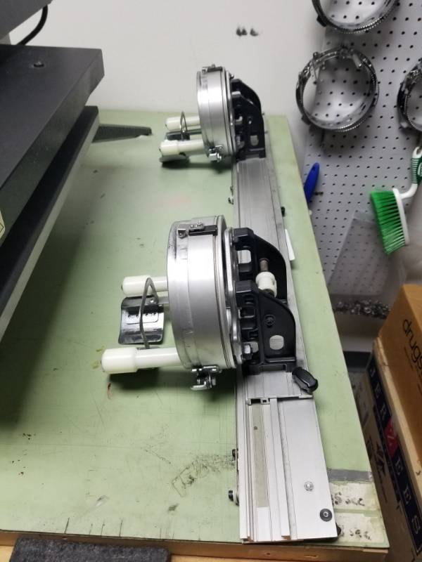 lot 2349 image: Hat Embroidery Attachment For Embroidery Machine