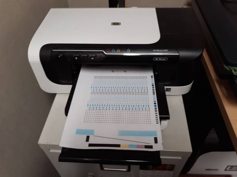 lot 2397 image: HP Officejet 6000 Printer 14 Inch Paper Maximum- Color Copies