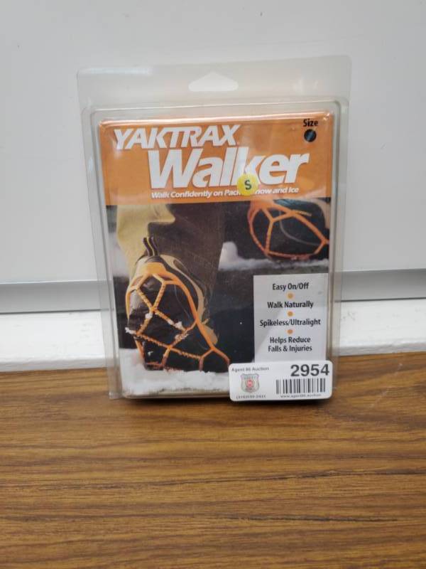 lot 2954 image: NEW YAKTRAK- Slip Over Snow Shoes- Dont Fall On Ice