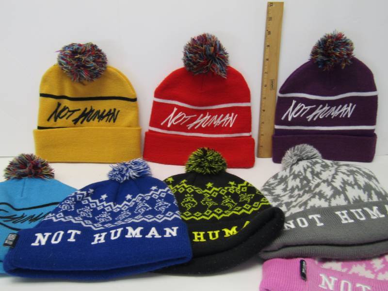 lot 2994 image: Stocking Hat Lot- Not Human Local ICT Brand