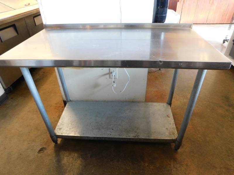 lot 3220 image: Stainless Steel Table