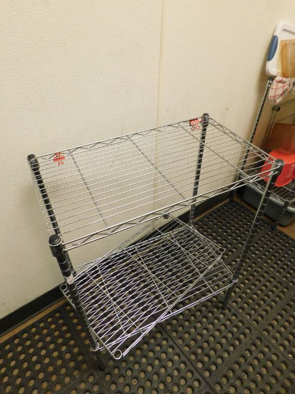 lot 3243 image: 2 Foot Metro Shelf