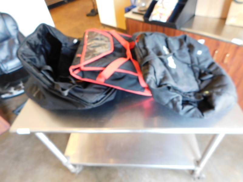 lot 3281 image: 3 Insulated Carrier Bags of Different Sizes