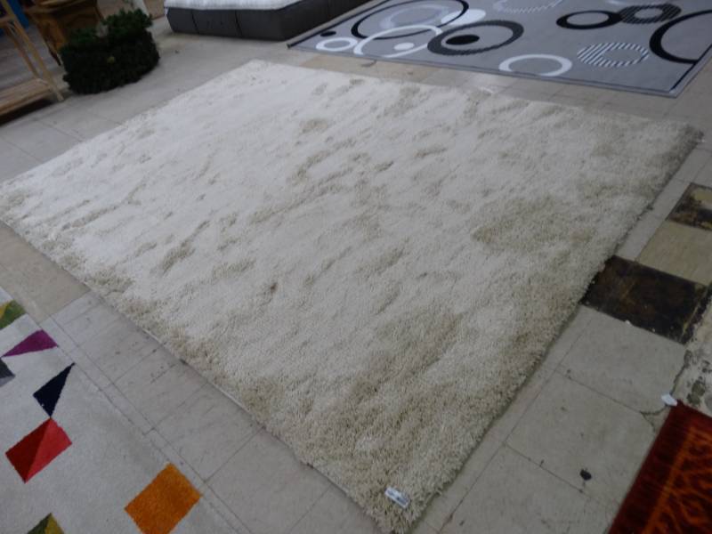 lot 7588 image: Large area rug- Very heavy & soft