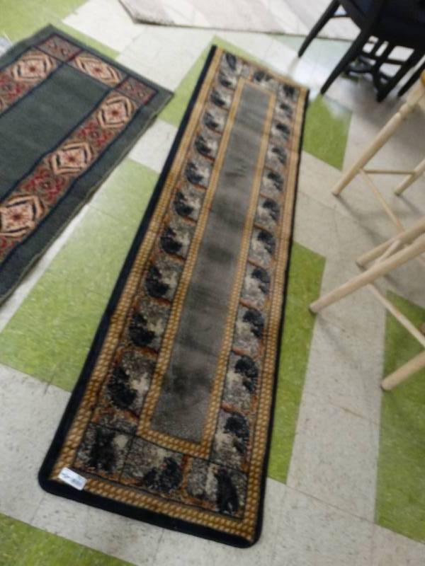 lot 7612 image: Long runner rug
