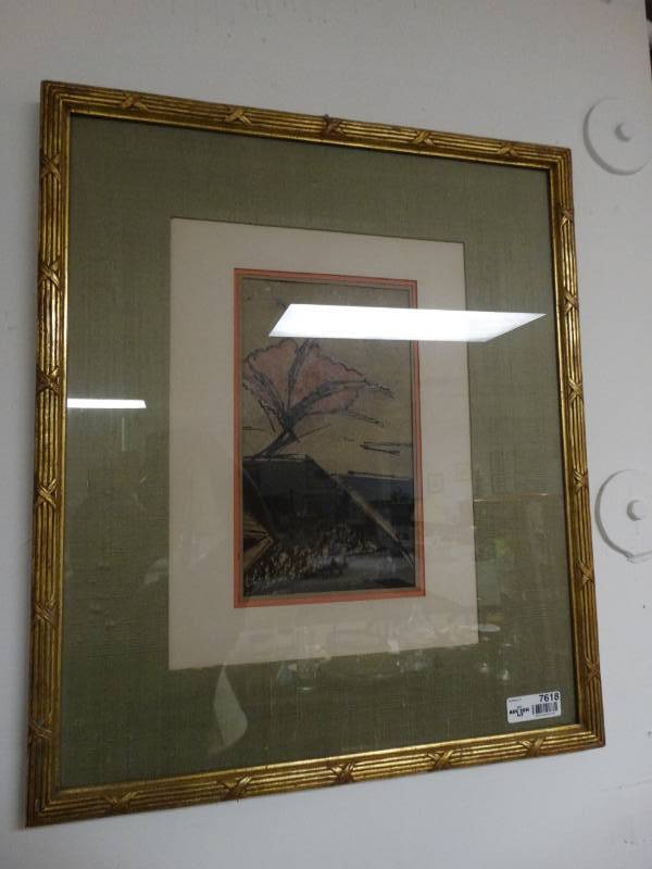 lot 7618 image: Framed print